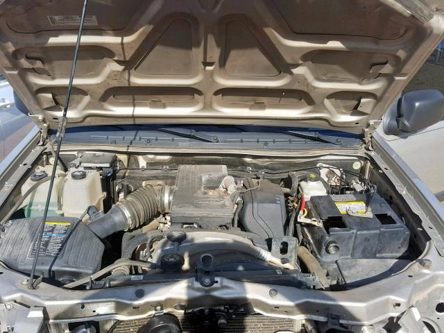 1GCCS34E788198135 - 2008 CHEVROLET COLORADO L GOLD photo 7