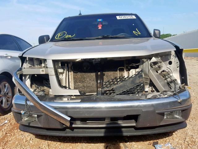 1GCCS34E788198135 - 2008 CHEVROLET COLORADO L GOLD photo 9