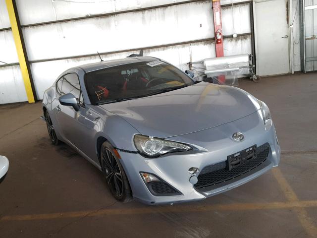 JF1ZNAA17D2731319 - 2013 TOYOTA SCION FR-S SILVER photo 1