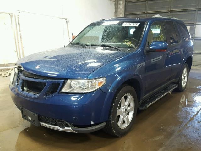 5S3ET13M552800056 - 2005 SAAB 9-7X ARC BLUE photo 2