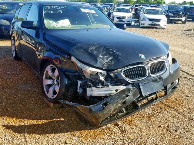 WBANE53516CK85341 - 2006 BMW 525 I BLACK photo 9