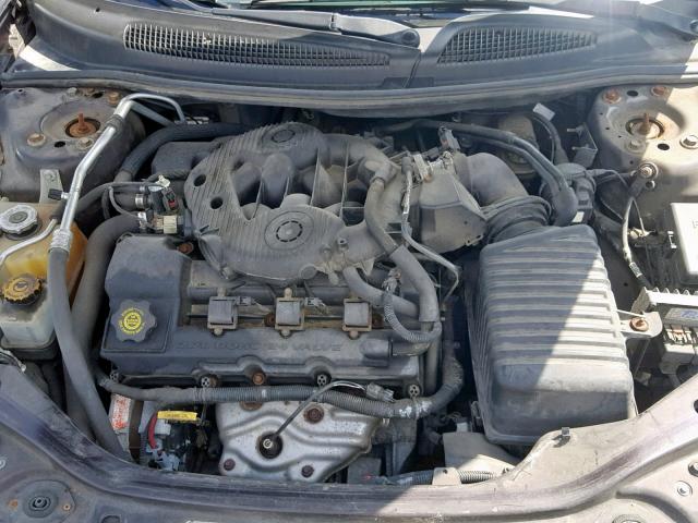 1C3EL56R74N228221 - 2004 CHRYSLER SEBRING LX MAROON photo 7