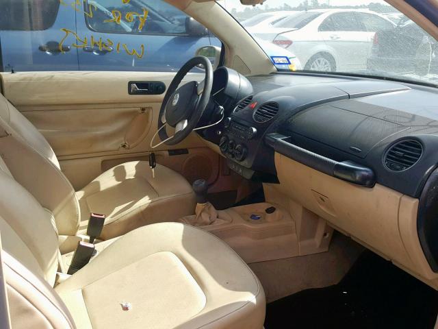 3VWPR31C46M409054 - 2006 VOLKSWAGEN NEW BEETLE ბეჟი ფოტო 5