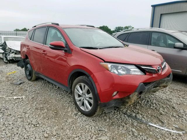 2T3DFREV3DW073390 - 2013 TOYOTA RAV4 LIMIT RED photo 1