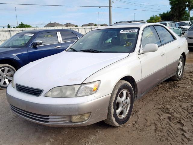 JT8BF22G6V0053174 - 1997 LEXUS ES 300 WHITE photo 2