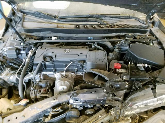 19UUB1F55HA010454 - 2017 ACURA TLX TECH GRAY photo 7