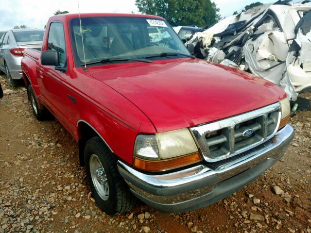 1FTYR10C3WPA04150 - 1998 FORD RANGER RED photo 1