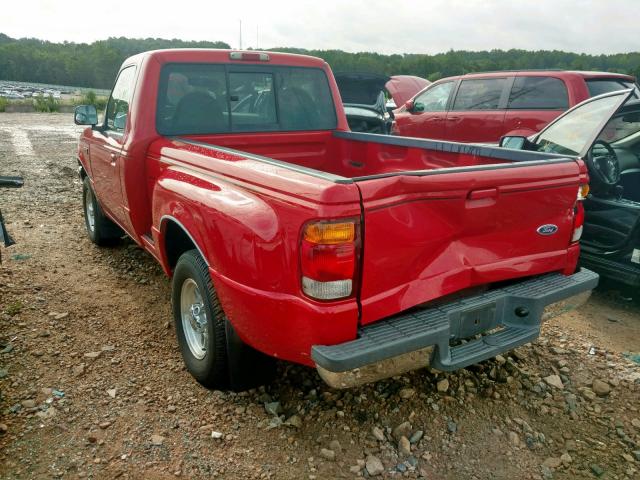 1FTYR10C3WPA04150 - 1998 FORD RANGER RED photo 3