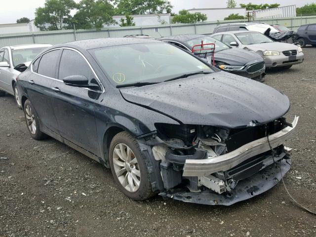 1C3CCCCB6FN593768 - 2015 CHRYSLER 200 C BLACK photo 1