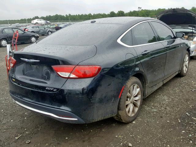 1C3CCCCB6FN593768 - 2015 CHRYSLER 200 C BLACK photo 4