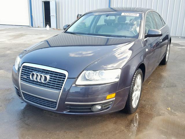 WAUDG74F85N086900 - 2005 AUDI A6 3.2 QUA BLUE photo 2