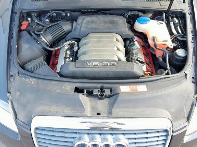 WAUDG74F85N086900 - 2005 AUDI A6 3.2 QUA BLUE photo 7