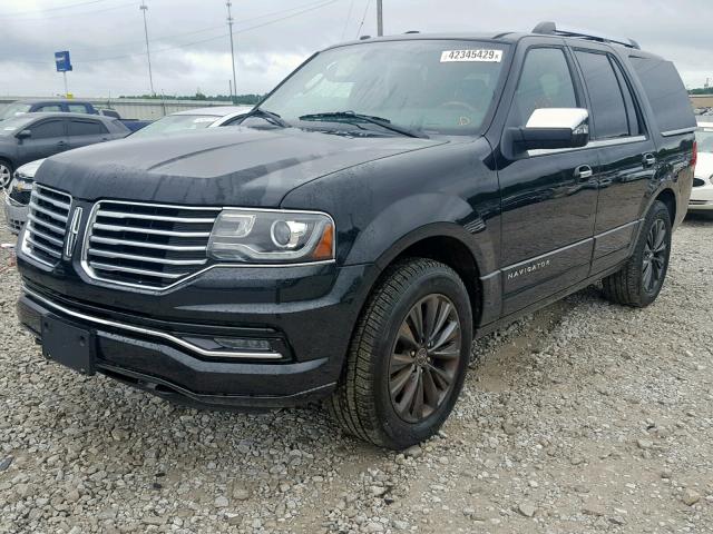 5LMJJ2JT9FEJ03914 - 2015 LINCOLN NAVIGATOR BLACK photo 2