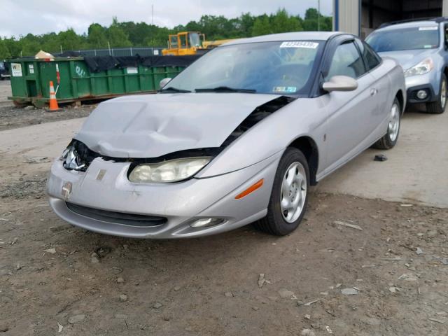 1G8ZR12771Z254339 - 2001 SATURN SC2 SILVER photo 2