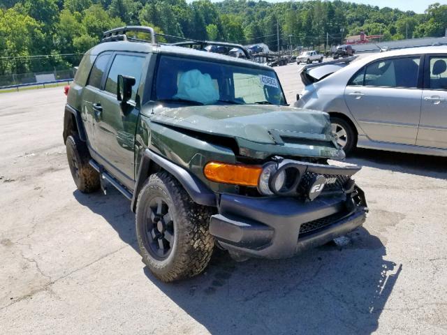 JTEBU4BF1BK115909 - 2011 TOYOTA FJ CRUISER GREEN photo 1