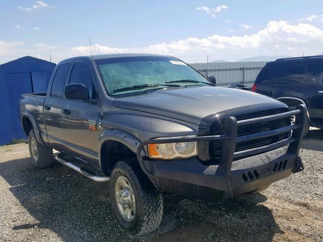 3D7KU28CX4G241191 - 2004 DODGE RAM 2500 S GRAY photo 1