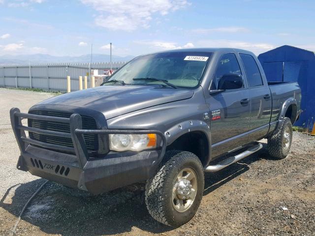 3D7KU28CX4G241191 - 2004 DODGE RAM 2500 S GRAY photo 2