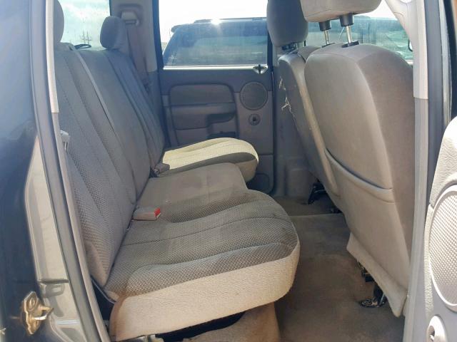 3D7KU28CX4G241191 - 2004 DODGE RAM 2500 S GRAY photo 6