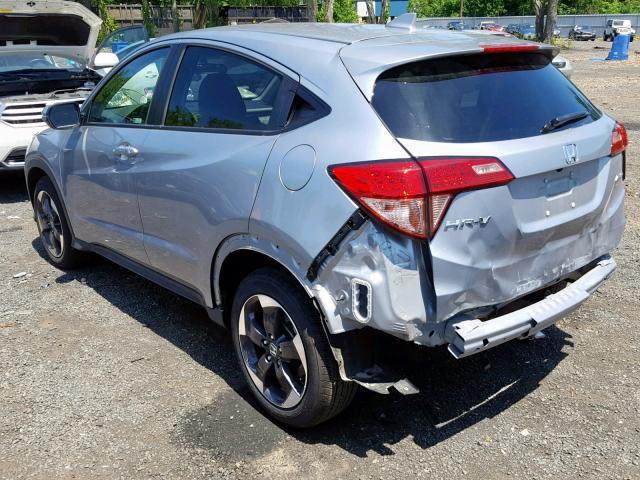 3CZRU6H56JM727151 - 2018 HONDA HR-V EX SILVER photo 3