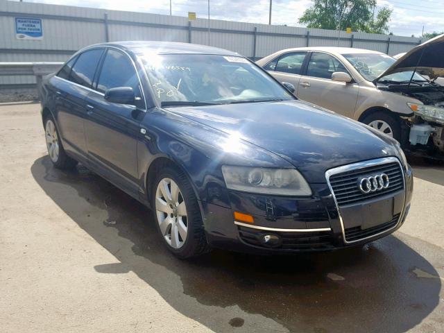 WAUAH74F26N155226 - 2006 AUDI A6 3.2 BLUE photo 1