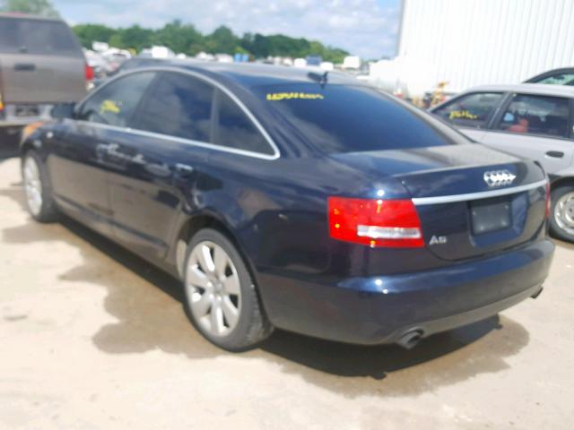 WAUAH74F26N155226 - 2006 AUDI A6 3.2 BLUE photo 3