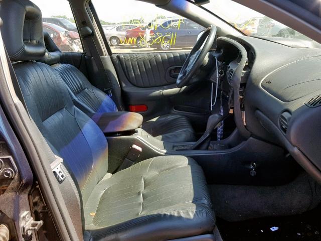 1G2WP52K93F140992 - 2003 PONTIAC GRAND PRIX BLACK photo 5