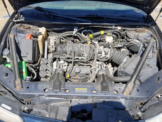 1G2WP52K93F140992 - 2003 PONTIAC GRAND PRIX BLACK photo 7