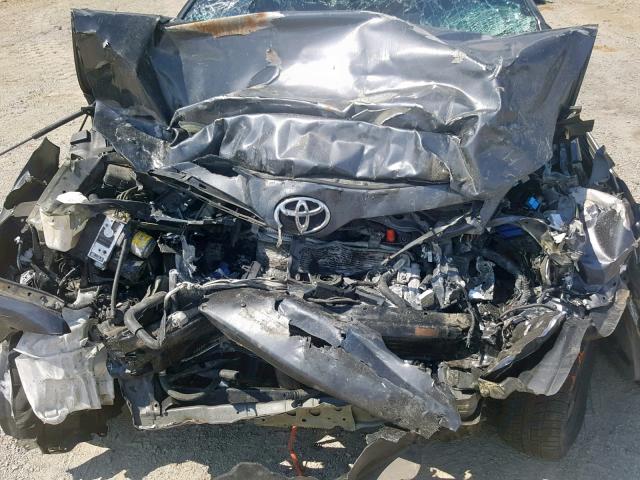 4T1BB3EK1BU142167 - 2011 TOYOTA CAMRY HYBR CHARCOAL photo 7