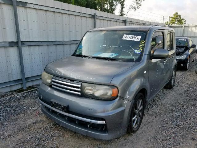 JN8AZ2KR4BT205716 - 2011 NISSAN CUBE BASE GRAY photo 2