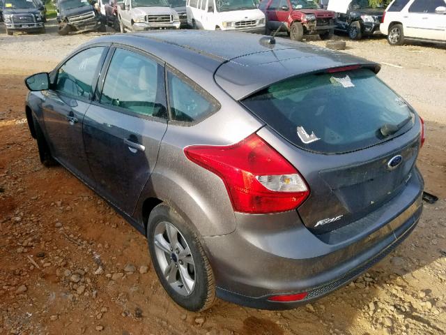 1FADP3K2XEL268319 - 2014 FORD FOCUS SE GRAY photo 3