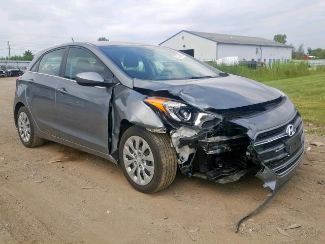 KMHD35LH1GU326315 - 2016 HYUNDAI ELANTRA GT GRAY photo 1