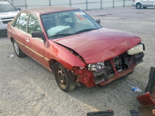 1FASP14J2SW395611 - 1995 FORD ESCORT LX RED photo 1