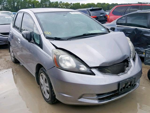 JHMGE8G28AC010232 - 2010 HONDA FIT GRAY photo 1