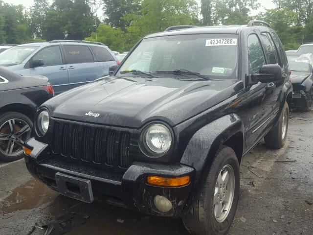 1J4GL58K83W662333 - 2003 JEEP LIBERTY LI BLACK photo 2