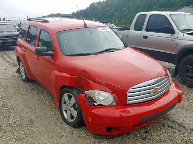 3GNDA13D68S590042 - 2008 CHEVROLET HHR LS RED photo 1