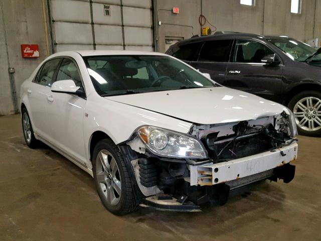 1G1ZH57BX8F241876 - 2008 CHEVROLET MALIBU 1LT 白色 照片 1