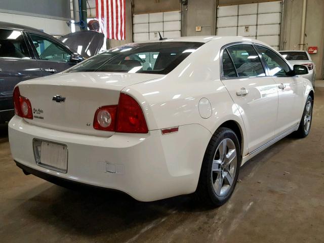 1G1ZH57BX8F241876 - 2008 CHEVROLET MALIBU 1LT 白色 照片 4