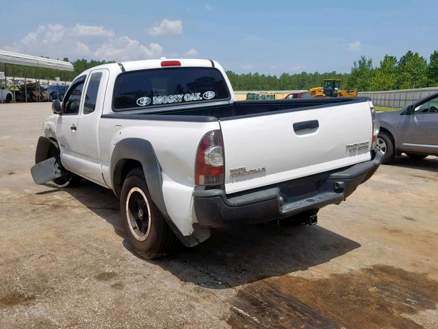 5TETU4GNXAZ714956 - 2010 TOYOTA TACOMA PRE WHITE photo 3