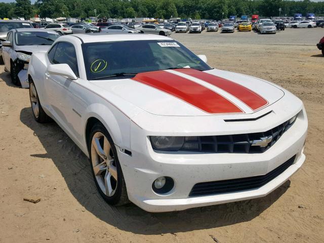 2G1FK1EJ5A9202134 - 2010 CHEVROLET CAMARO SS WHITE photo 1