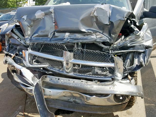 1D7HU18DX5S352718 - 2005 DODGE RAM 1500 S SILVER photo 7