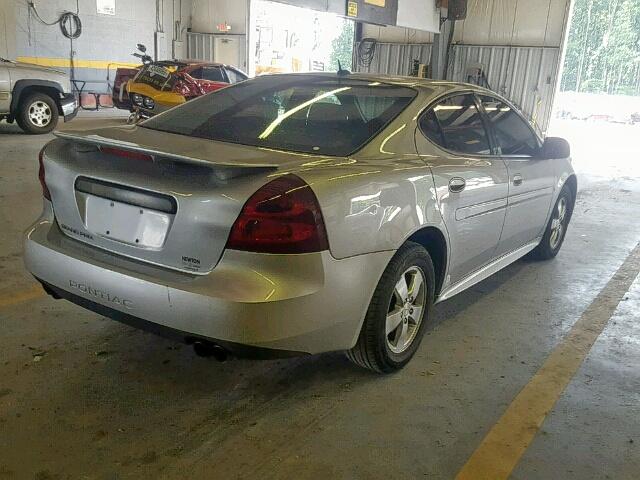 2G2WP552181181742 - 2008 PONTIAC GRAND PRIX SILVER photo 4
