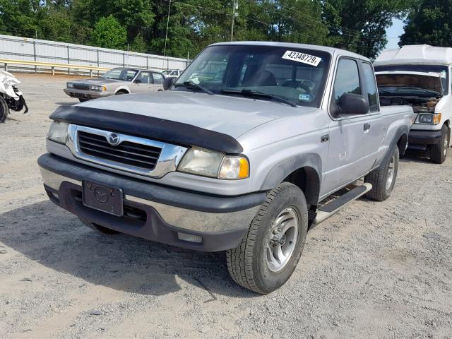 4F4ZR47E53TM12429 - 2003 MAZDA B4000 CAB SILVER photo 2