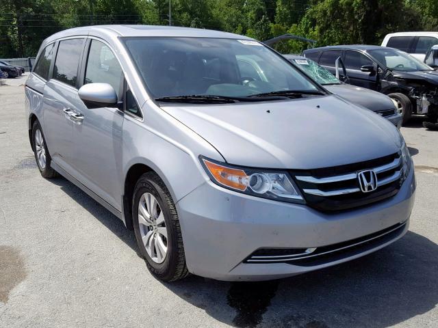 5FNRL5H69GB101604 - 2016 HONDA ODYSSEY EX SILVER photo 1