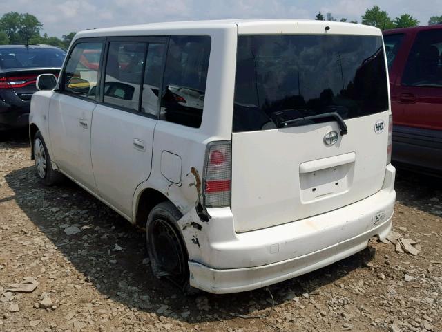 JTLKT324264106635 - 2006 TOYOTA SCION XB 白色 照片 3