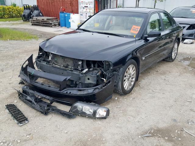 YV1TS592861443910 - 2006 VOLVO S80 2.5T BLACK photo 2