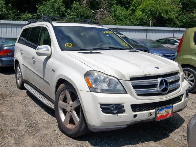 4JGBF25E99A480582 - 2009 MERCEDES-BENZ GL WHITE photo 1