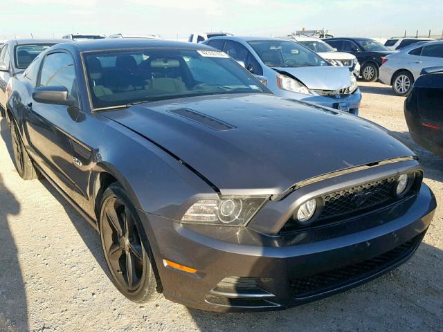 1ZVBP8CF2E5210027 - 2014 FORD MUSTANG GT CHARCOAL photo 1