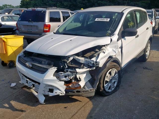 1FMCU0F77EUB04857 - 2014 FORD ESCAPE S WHITE photo 2