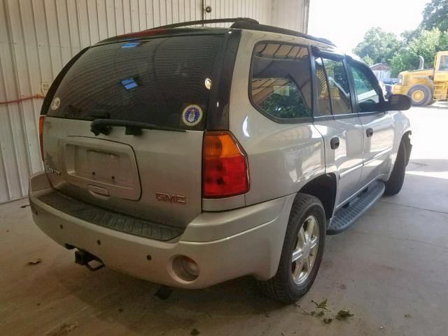 1GKDT13S282160879 - 2008 GMC ENVOY SILVER photo 4