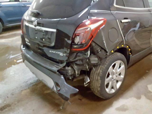 KL4CJHSB4HB133037 - 2017 BUICK ENCORE PRE BLACK photo 9